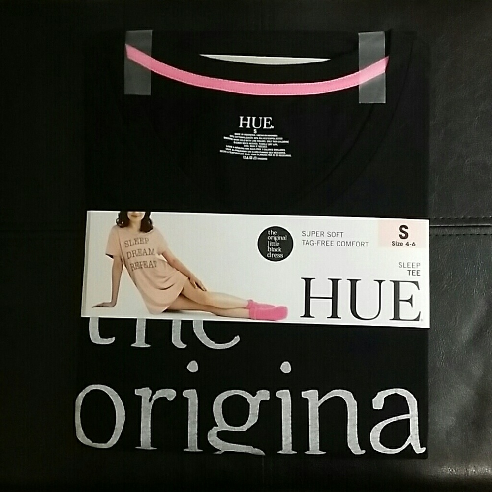 HUE Sleep Tee "Original Little Black Dress"